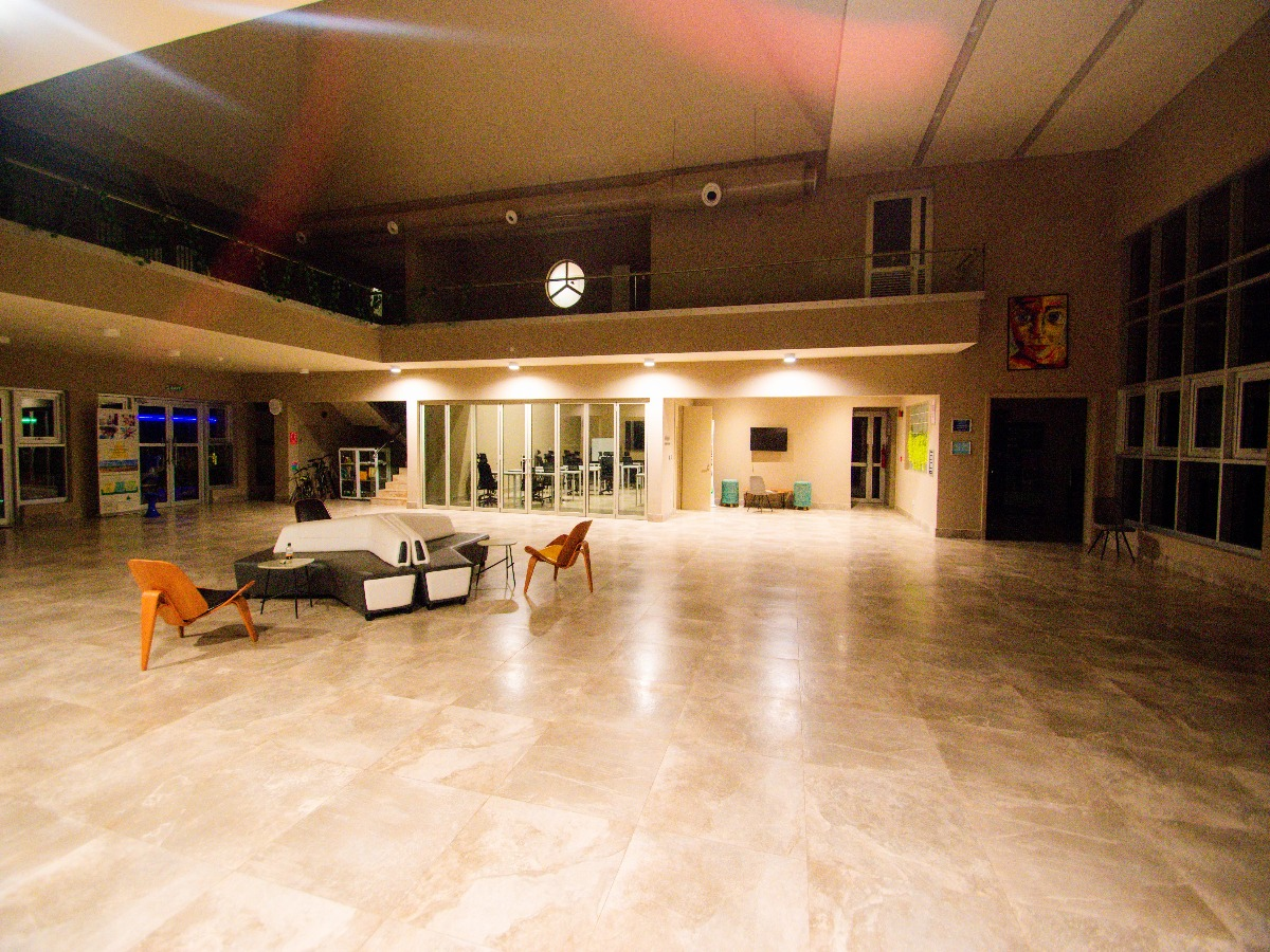 concourse at night